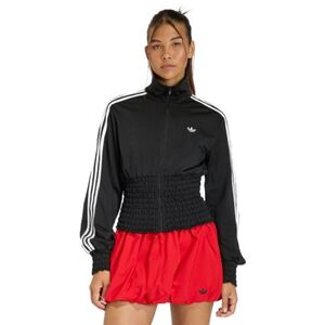 Dámská mikina se zipem ADIDAS ORIGINALS-SMOCKED FB TT BLACK obraz