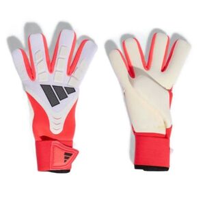 Fotbalové brankářské rukavice ADIDAS-PRED GL COM WHITE/LUCRED/BLACK obraz