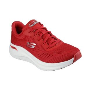 Dámská rekreační obuv SKECHERS-Arch Fit 2.0 Big League W red/white obraz