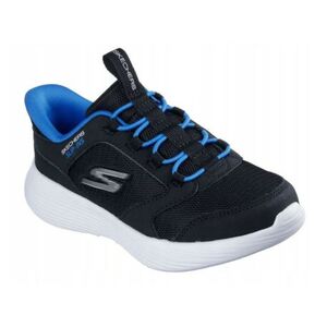 Chlapecká rekreační obuv SKECHERS-Go Run 400 V2 Slip-Ins K black/royal obraz