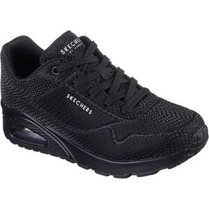 Dámská rekreační obuv SKECHERS-Uno Shiny scale W black/reflective obraz