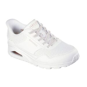 Dámská rekreační obuv SKECHERS-Uno Banksia Luxe Slip-Ins W white obraz