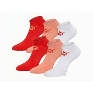 Dámské ponožky PUMA-6 PACK-sneakers socks pink obraz