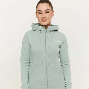 GymBeam Dámská mikina se zipem Limitless Eucalypt obraz