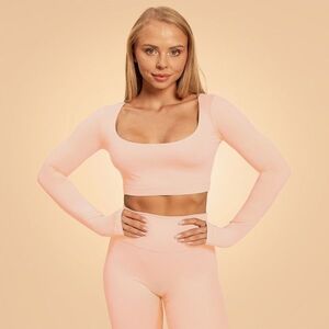 BeastPink Dámské triko Cropped Sense Pink obraz