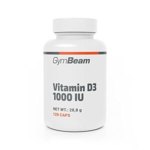 GymBeam Vitamín D3 1000 IU obraz