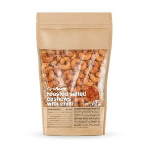 GymBeam Roasted salted cashews with chilli obraz