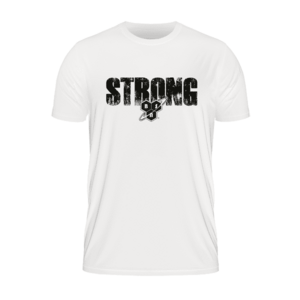 BSN Strong T-shirt White obraz