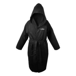 GymBeam Quick-Dry Bathrobe Black obraz