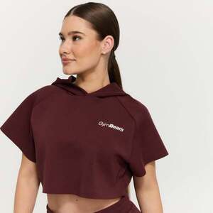 GymBeam Women‘s Relay Cropped Hoodie Fig obraz