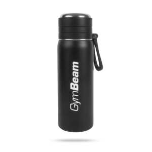 GymBeam Termoska Steel Black 500 ml obraz