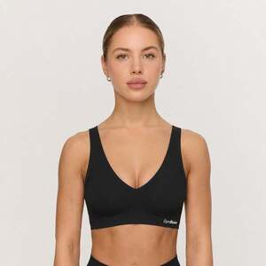GymBeam Bezešvá podprsenka Comfy Black obraz