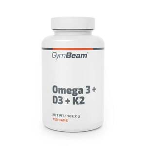 Omega 3 + vitamín D3 + K2 - GymBeam obraz