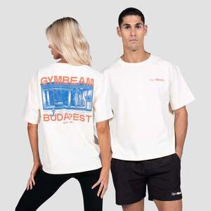 GymBeam Tričko Budapest Cream obraz