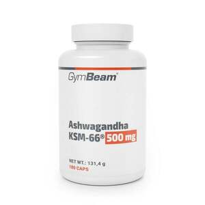 GymBeam Ashwagandha KSM-66® 500mg obraz