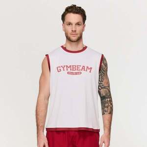 GymBeam Tílko Varsity White obraz
