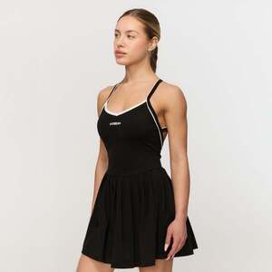 GymBeam Varsity Sports Dress Black obraz
