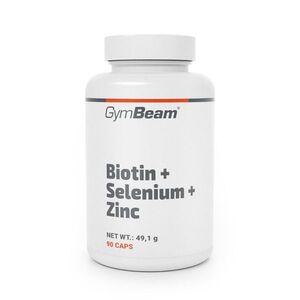 GymBeam Biotin + Selen + Zinek obraz