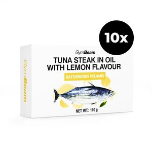 GymBeam Tuna steak in oil with lemon flavour obraz