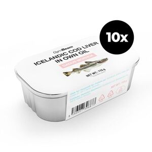 GymBeam Icelandic cod liver in own oil obraz
