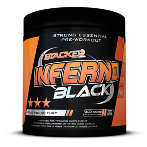 Stacker2 Předtréninkový stimulant Inferno Black 300 g obraz