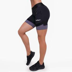 GymBeam Dámskéí Šortky 2in1 Black Grey obraz