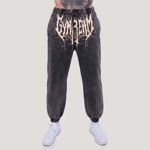 GymBeam Tepláky Abyss Charcoal obraz