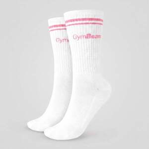 GymBeam Ponožky Crew Pink obraz