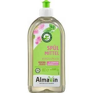 AlmaWin Tekutý prostředek na nádobí Divoká růže & meduňka 500 ml obraz