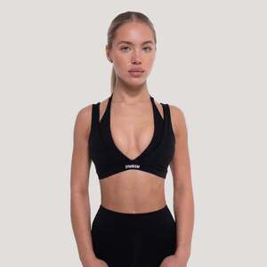 GymBeam Flow Sports Bra Black obraz