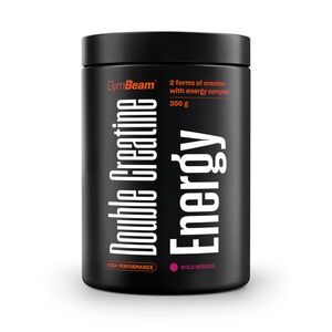 GymBeam Kreatin Double Energy obraz