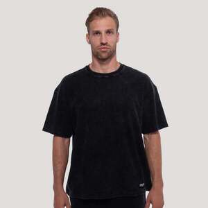 GymBeam Tričko Persistence Washed Black obraz
