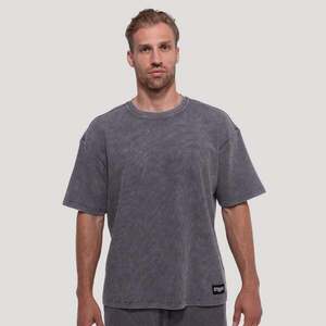 GymBeam Tričko Persistence Washed Gray obraz