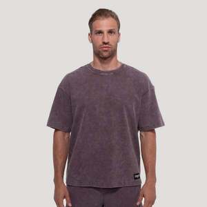 GymBeam Tričko Persistence Washed Brown obraz