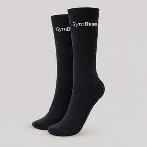 GymBeam Běžecké ponožky Black obraz