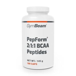 GymBeam BCAA 2: 1: 1 PepForm® Peptidy obraz