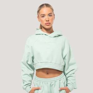 GymBeam Dámská mikina Cropped Mochi Green obraz