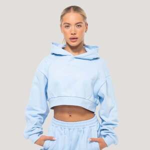 GymBeam Dámská mikina Cropped Mochi Blue obraz