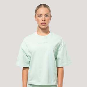 GymBeam Dámské tričko Oversized Mochi Green obraz