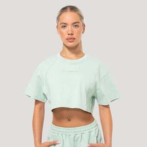GymBeam Dámské cropped tričko Mochi Green obraz