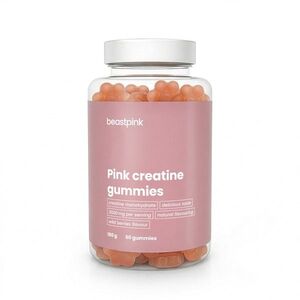 BeastPink Pink creatine gummies obraz