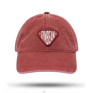 GymBeam Sunday Dad Cap Washed Burgundy obraz