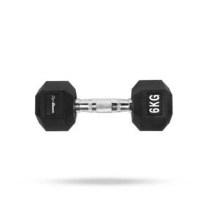 GymBeam Hexagonální jednoručka White obraz