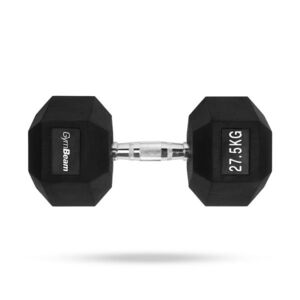 GymBeam Hexagonální jednoručka White obraz