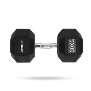 GymBeam Hexagonální jednoručka White obraz