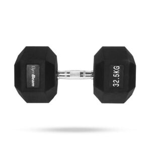 GymBeam Hexagonální jednoručka White obraz