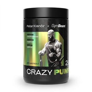 GymBeam Pre-workout Crazy Pump 2.0 obraz