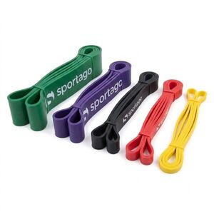 Posilovací gumy Sportago Pase - základní set 5 gum obraz