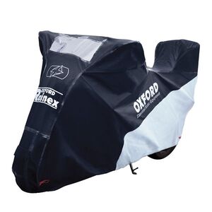 Plachta na motorku Oxford Rainex M s prostorem na kufr obraz