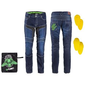 Pánské moto džíny W-TEC Alfred CE modrá 5XL obraz